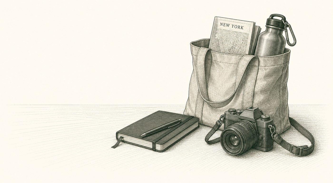 Tote bag and accessories